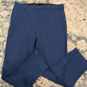 Michael Strahan Men's Navy Blue Dress Pants